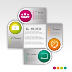 Business infographic design N186