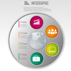 Business infographic design N198