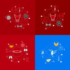 Veterinary sticker infographic N92
