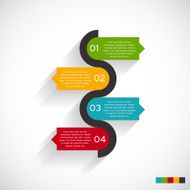 Infographic Templates for Business Vector Illustration N1016