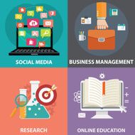 Colorful business marketing and finance concepts N10