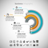 business infographic N364