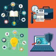 Colorful business marketing and finance concepts N13