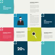 Modern flat template N5