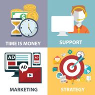 Colorful business marketing and finance concepts N17