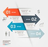 Abstract business infographics template N2