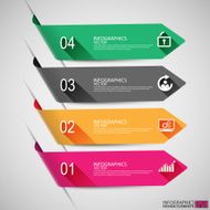 Infographics vector design template N223