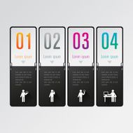 Infographics vector design template N224