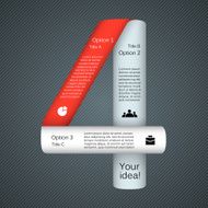 Modern vector template for your business project N166
