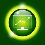 Computer monitors with different graphs N13