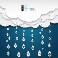Paper Cloud computing with icon N2