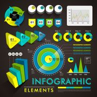 Abstract infographics N173