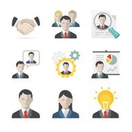 Business People Icon Set N2