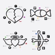 Valentine&#039;s Day infographic N48