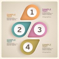 Abstract infografics design N9