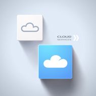 Cloud services concept