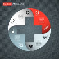 Modern vector template for your medical project N16