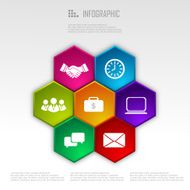 Business infographic design N223