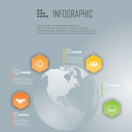Business infographic design N225