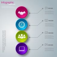 Business infographic design N233