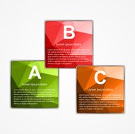 Abstract paper infographic N47