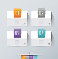 Infographics vector design template N227