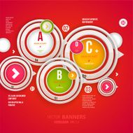 Abstract infografics design N10