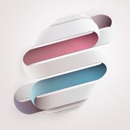 Abstract White Banner