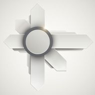 Abstract infografics design N11