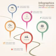 Infographic design template Vector illustration N30