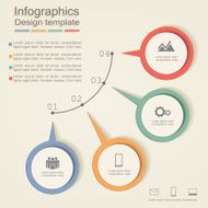 Infographic design template Vector illustration N33