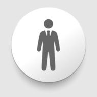 vector icons of businessman or manager N2