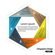 modern hexagon infographics options banner N3