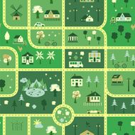 City Map seamless pattern N2