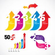 arrow infographics N2