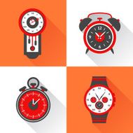Clock Flat Set