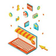 Icons for mobile marketing and online shopping N3