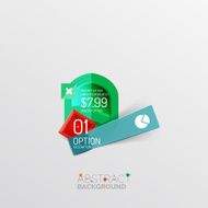 Geometric abstract shape infographic layouts N80