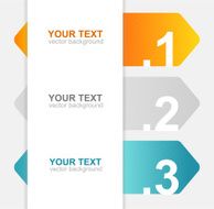 Arrow speech templates for text