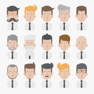 Businessman with White Background