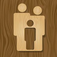 Wooden family