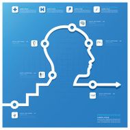 Head Medical And Health Infographic Design Template