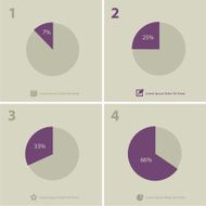 Flat design infographic N4