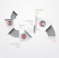 Abstract infographics design N37