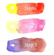 Sketch watercolor infographic N2