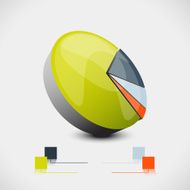 Pie chart 3d style