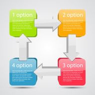 Modern vector template for your business project N184