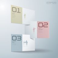 Infographics vector design template N233
