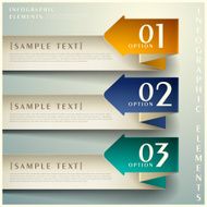 abstract 3d paper infographics N49