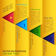 Background with Multicolor Strip for Options N3